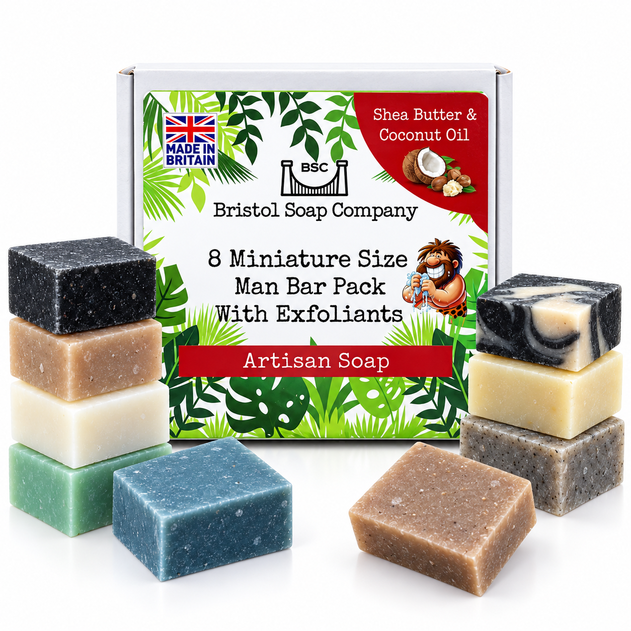 Mini Man Bar Pack — original Bristol Soap Company product photograph