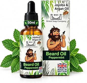 Peppermint Beard Oil — original Bristol Soap Company product photograph