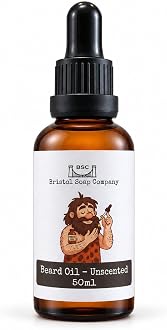 Unscented Beard Oil — original Bristol Soap Company product photograph